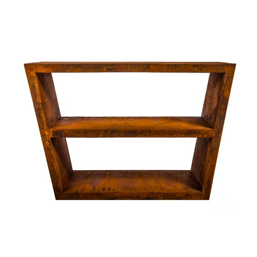 comptoir Coeotrio en acier corten