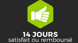 icone 14 jours satisfait ou remboursé