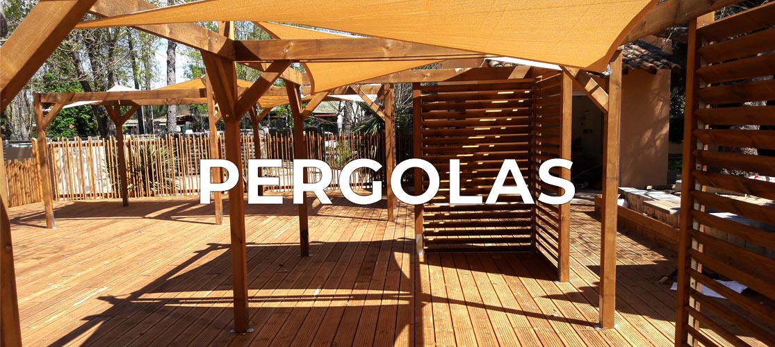 Pergolas pour jardin et terrasse