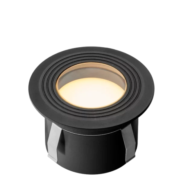 Spot LED encastré Onyx 60 RA 12V aluminium anthracite vue produit détaillée