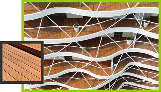 bois exotique pour terrasse en bambou