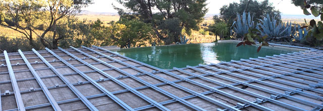 réalisations de terrasses, kit terrasse complet à installer soi-même