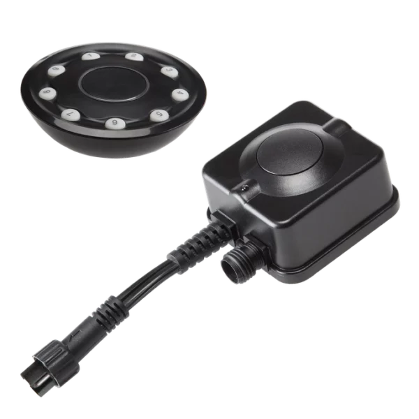 Pack télécommande éclairage 12V avec récepteur 150W Lightpro contrôle sans fil