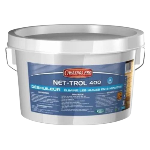Deshuileur bois Net-Trol 400 Owatrol seau 10L gros volume